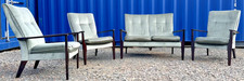 Parker Knoll Suite Sofa & 3 Armchairs Vintage Retro Mid Century  FREE DELIVERY?