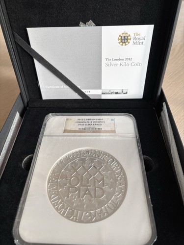 Immaculate kilo silver coin - immaculate,