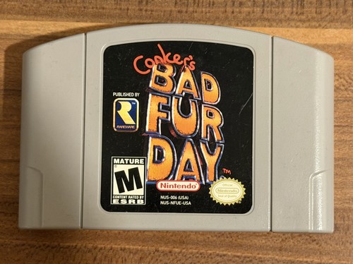 Conker bad fur day n64 - bad,