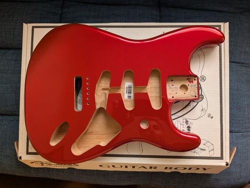 Fender stratocaster body candy - body,
