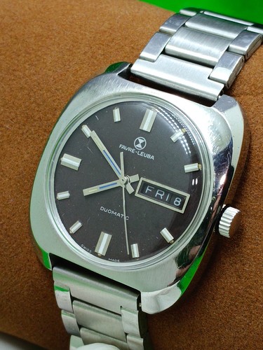 Vintage favre leuba daymatic - favre,