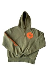 Adidas Circle Hoodie Mens Small Green H32314