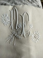 Vintage French Linen Sheet