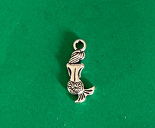 Tibetan Alloy MERMAIDS Charms Antique Silver + Gold mermaid 4 choices lovely