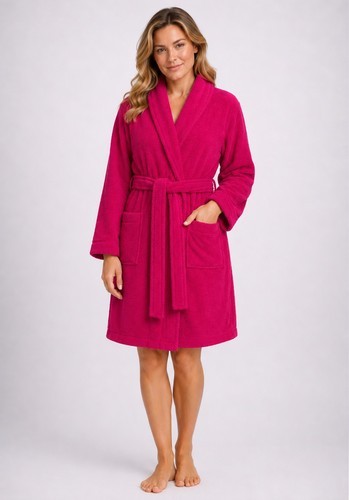 Terry towelling bathrobe - terry,