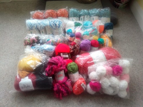 Crochet craft and knitting - and,