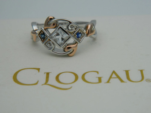 Welsh clogau silver 9ct rose - silver,