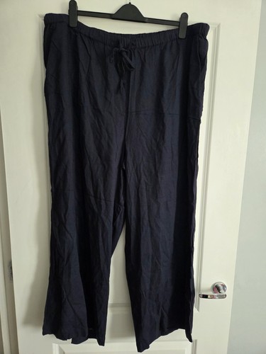 Williams size navy linen - size, 22