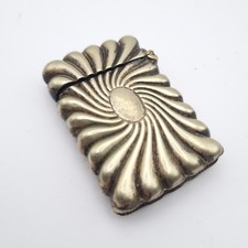 Antique Ribbed Vesta Case