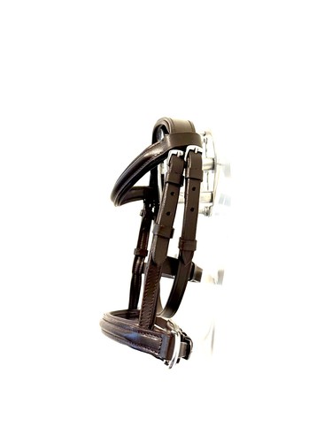 Bitless bridle brown black - bridle, brown/