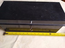 Vintage Metal Deed Box- Victa Series