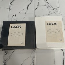 lot 4pc Ikea Lack Floating