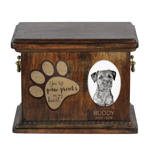 Border terrier urn - -, dog