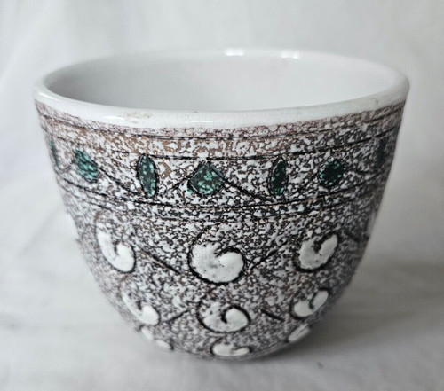 Italian art pottery bowl