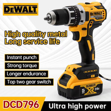 DeWalt DCD796N 18V XR Brushless Combi Drill (A+++ Replica) High-efficiency brush