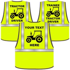 Personalised Hi Vis Kids Vest