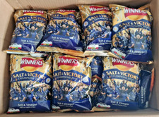 Leicester City FC Walkers Crisps - Salt & Victory - MULTIBUY - 48 Pack Box
