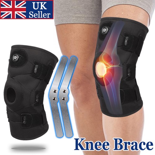 Hinged knee brace patella - knee,