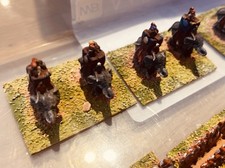 6mm Macedonians based for DBA.  Full army had around 300 inf 100 Cav 6 El