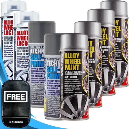 Tech car alloy wheel spray - e-tech,
