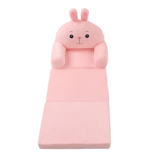 Cute pink foldable sofa - pink, bed