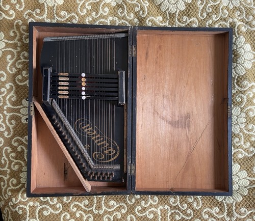 Autoharp zither carmen - zither, antique