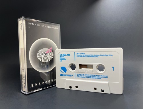 Queen jazz cassette - queen,