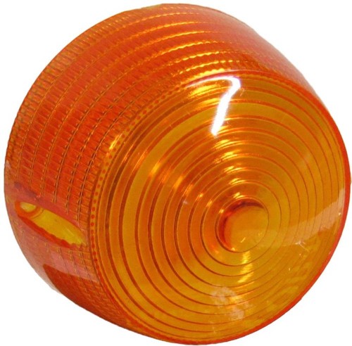 Indicator lens rear amber - l/h,