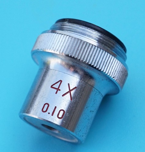 Microscope objective - 4x, 0.10
