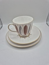 VTG 1959 SUSIE COOPER BONE CHINA ENGLAND C-912 HYDE PARK  TRIO