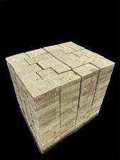 Buff Block Paving - Small Sample Block: 140x140x50mm - Inc Postage & Packaging