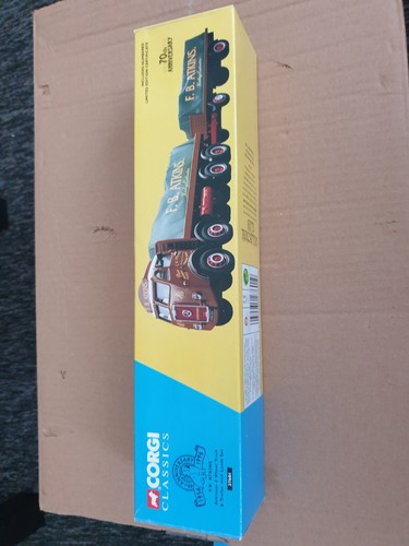 Corgi atkinson flatbed truck - flatbed,