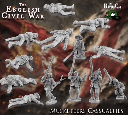 54mm english civil - 54mm, war