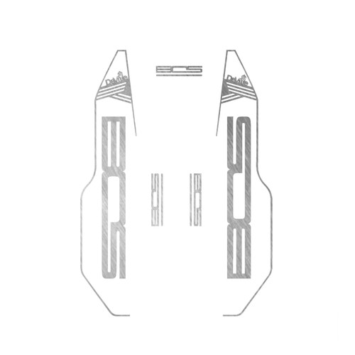 Star sam fork stickers - fork,