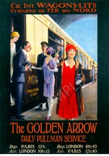 Vintage Railway Poster Pullman