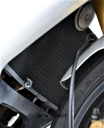 Racing black radiator - r&g,