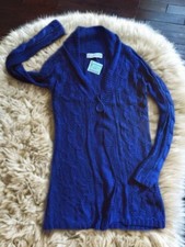 BNWT ZARA Long Knit Blue