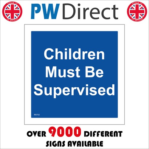 Sign children must - sign,
