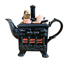 Novelty China Teapot Aga Stove