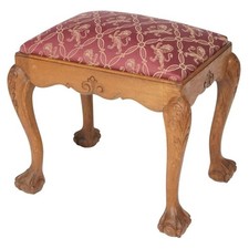 Chippendale Style Carved Oak