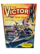 The Victor Book for Boys 1965 Not price clipped Complete spine No Inscription