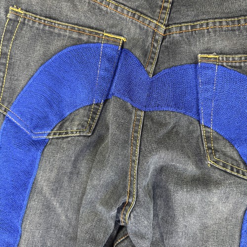 Vintage y2k evisu jeans dark - evisu,