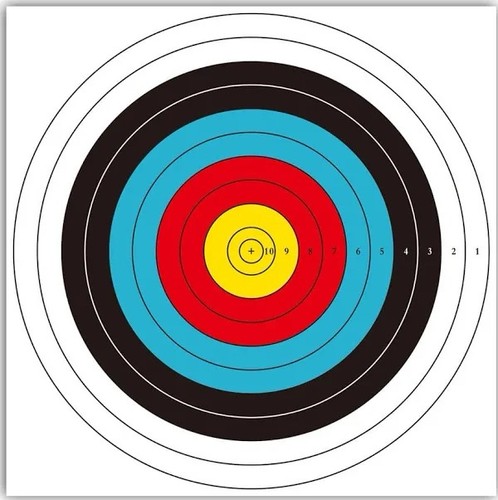 Petron 80cm paper - paper, archery