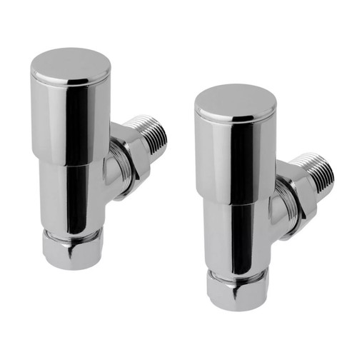 Angled radiator valves - angled,
