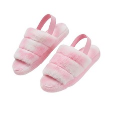 Women Sliders Ladies Fluffy