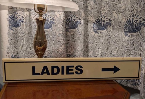 Original vintage double sided