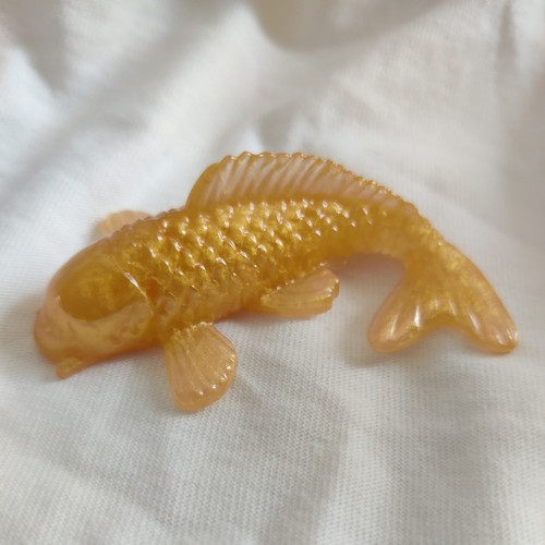 Homemade resin small koi - resin, fish