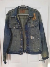 PETROLEUM MENS DENIM JACKET XL