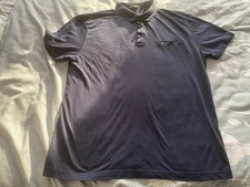XL NAVY GABICCI SHORT SLEEVE POLO SHIRT