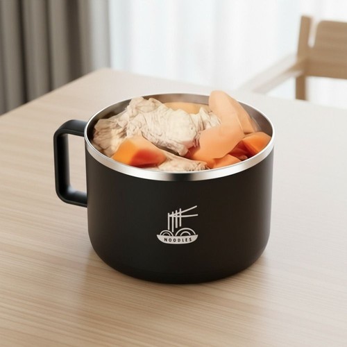 With lid ramen bowl - lid,
